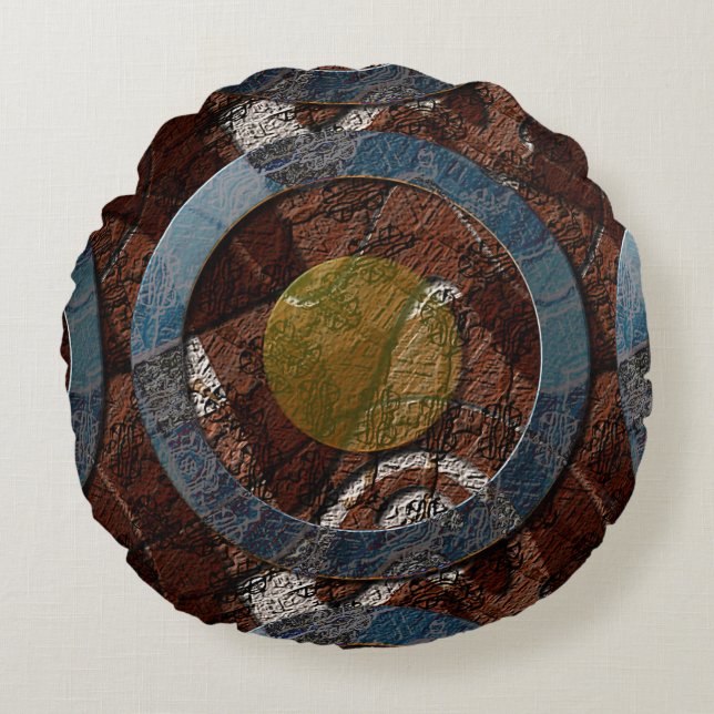 Design sierkussen rond P235 Rund Kudde (Framsidan)