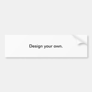 Design Skapar egna stötfångare Bildekal