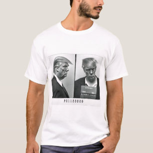 Design som visar Donald Trumps skott i mugg. T Shirt