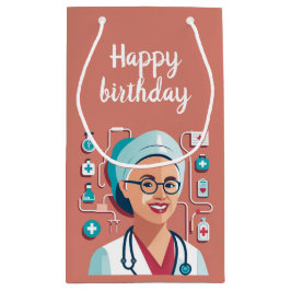 design sympa pour l'anniversaire d'une infirmière