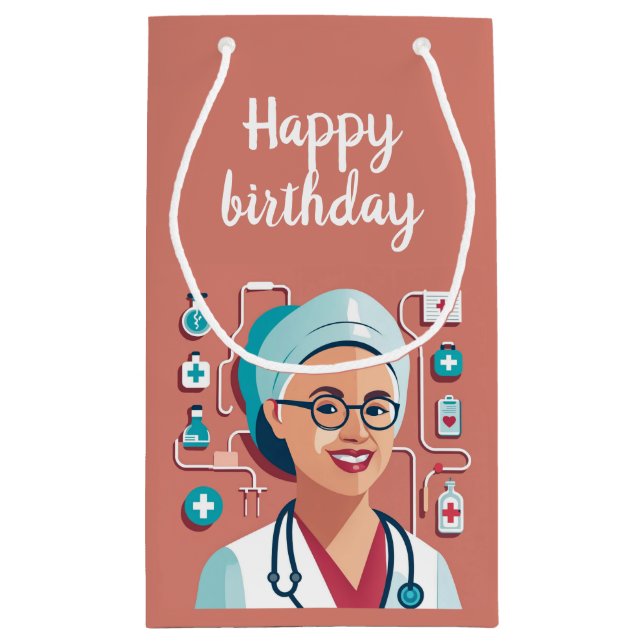design sympa pour l'anniversaire d'une infirmière (Baksidan)