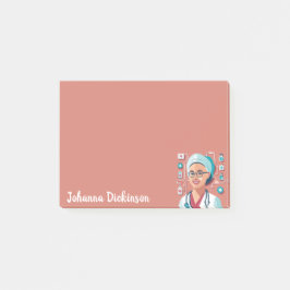 design sympa pour les infirmières post-it block