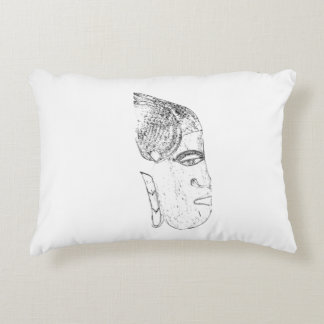 design tête femme africaine prydnadskudde