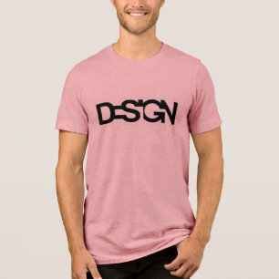 Design Text Tee - Kreativ och konstnärliga vibes!