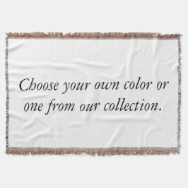 Design - Throw Blanket - HambyWhiteGlove Mysfilt