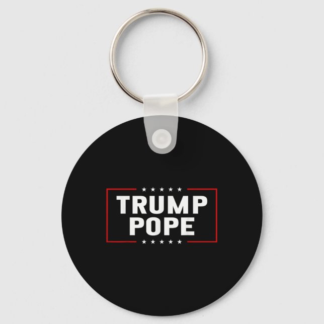 Design Trump Pope Nyckelring (Framsida)