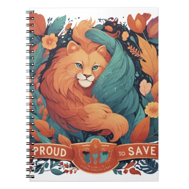 "Design unique de stéthoscope en forme de cœur  Anteckningsbok (Framsidan)