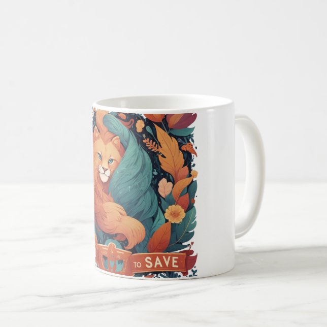 "Design unique de stéthoscope en forme de cœur  Kaffemugg (Framsida höger)