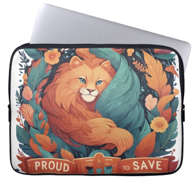 "Design unique de stéthoscope en forme de cœur  Laptop Fodral (Framsidan)