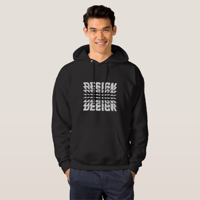 design vision hoodie (Hel framsida)