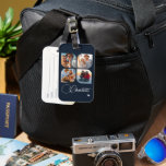 Design Your Own 4 Photo Personalized Name Bagagebricka<br><div class="desc">Travel in style with our Design Your Own 4 Photo Personalized Name Luggage Tag! This customizable luggage tag allows you to upload four of your favorite photos, ensuring that your suitcase stands out from the crowd. Ideal for travelers, this personalized name luggage tag not only adds a unique touch to...</div>