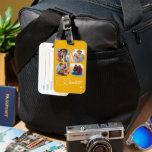 Design Your Own 4 Photo Personalized Name Bagagebricka<br><div class="desc">Travel in style with our Design Your Own 4 Photo Personalized Name Luggage Tag! This customizable luggage tag allows you to upload four of your favorite photos, ensuring that your suitcase stands out from the crowd. Ideal for travelers, this personalized name luggage tag not only adds a unique touch to...</div>