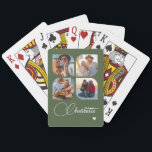 Design Your Own 4 Photo Personalized Name Casinokort<br><div class="desc">Unleash your creativity with our Design Your Own 4 Photo Personalized Name Poker Cards! These custom playing cards allow you to upload and showcase four of your favorite photos, making game night even more special and memorable. Perfect for poker enthusiasts, family gatherings, or as a unique gift for any occasion,...</div>