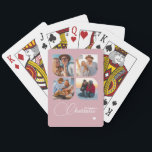 Design Your Own 4 Photo Personalized Name Casinokort<br><div class="desc">Unleash your creativity with our Design Your Own 4 Photo Personalized Name Poker Cards! These custom playing cards allow you to upload and showcase four of your favorite photos, making game night even more special and memorable. Perfect for poker enthusiasts, family gatherings, or as a unique gift for any occasion,...</div>