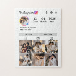 Design Your Own 7 Photo Collage Pussel