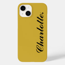 Design Your Own Name on This Metallic Gold