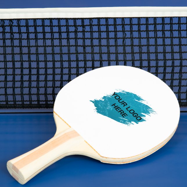 Design Your Own Ping Pong Paddle– Logo and Text Pingisracket (Insitu)