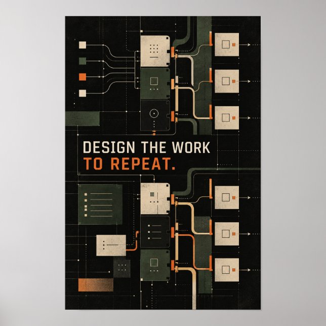 Designa arbetet för att upprepa moderna system och poster (Framsidan)
