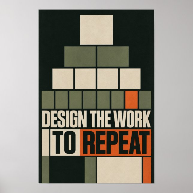 Designa arbetet för att upprepa moderna systemtyps poster (Framsidan)