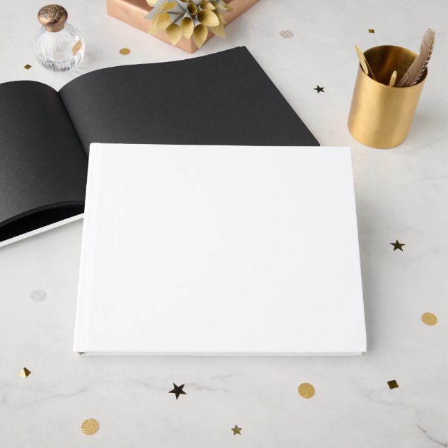 Designa din dröm - 10,5" x 21,6 cm gästböcker (Framsida Öppen)