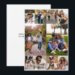 Designa Din Egen 10 Fotos Kollage Julkort<br><div class="desc">Anpassa din egen personliga fotografering. Du kan skapa denna anpassade produkt för speciella tillfällen som bröllop,  födelsedagar,  jul,  högtider,  minnesstunder,  examen,  årsdagar och mer. Det kan också ges som en present till din bästa vän,  nära vän,  familj och släktingar.</div>