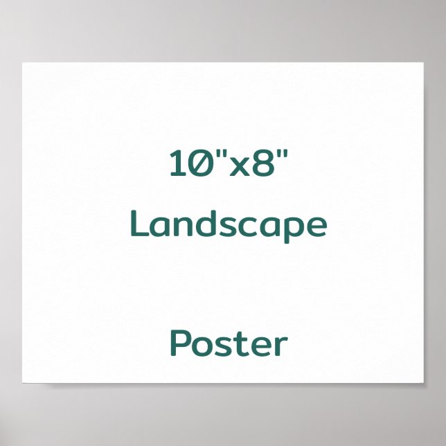 Designa din egen 10"x8" poster (Framsidan)