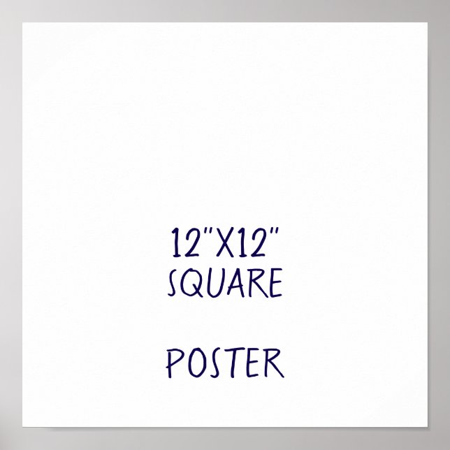 Designa din egen 12"x12" poster (Framsidan)