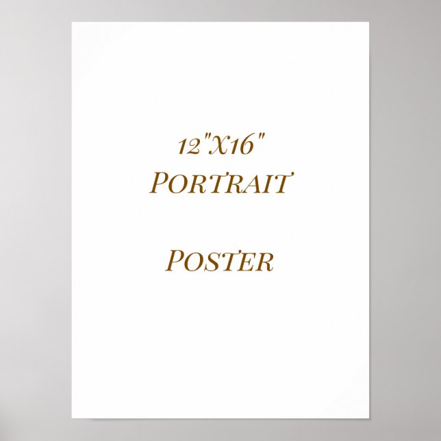 Designa din egen 12"x16" poster (Framsidan)