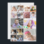 Designa din egen 15-foto collage julkort<br><div class="desc">Anpassa din egen personliga fotografering. Du kan skapa denna anpassade produkt för speciella tillfällen som bröllop,  födelsedagar,  jul,  högtider,  minnesstunder,  examen,  årsdagar och mer. Det kan också ges som en present till din bästa vän,  nära vän,  familj och släktingar.</div>