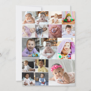 Designa Din Egen 16 Fotos Kollage Julkort