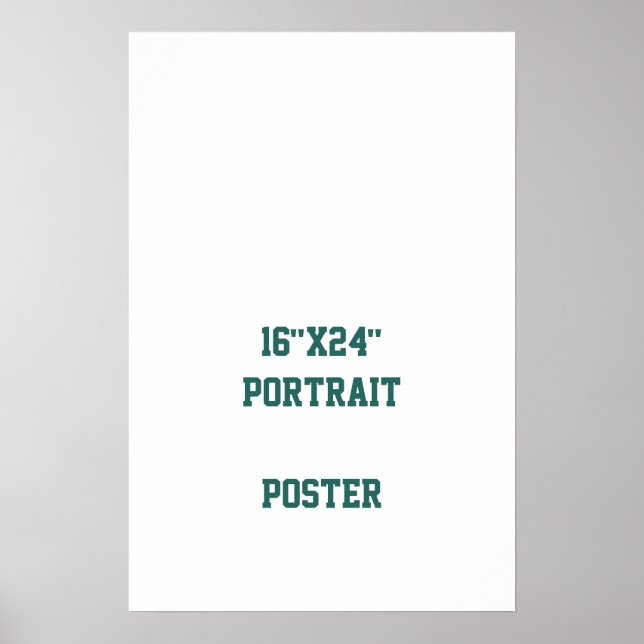 Designa din egen 16"x24" poster (Framsidan)