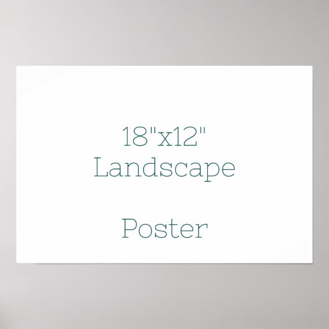 Designa din egen 18"x12" poster (Framsidan)