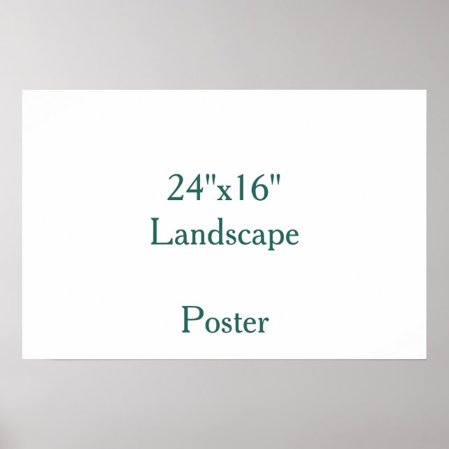 Designa din egen 24"x16" poster (Framsidan)