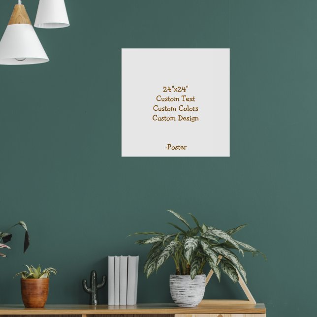 Designa din egen 24"x24" Matt Poster (Vardagsrum 1)