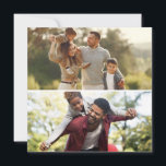 Designa Din Egen 2 Fotoskollage Julkort<br><div class="desc">Anpassa din egen personliga fotografering. Du kan göra denna anpassade produkt för speciella tillfällen som bröllop,  födelsedagar,  jul,  helgdagar,  minnesstunder,  examen,  årsdagar och mer. Det kan också ges som en gåva till din bästa vän,  nära vän,  familj och släktingar.</div>