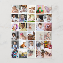 Designa Din Egen 30 Fotoskollage Vykort
