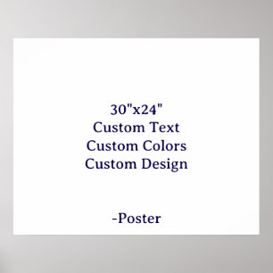 Designa din egen 30"x24" Matt Poster