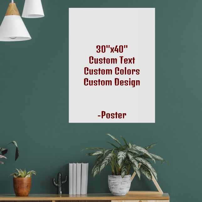 Designa din egen 30"x40" Matt Poster (Vardagsrum 1)