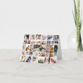 Designa din egen 35-foto collage helgkort