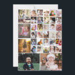 Designa din egen 35-foto collage kort<br><div class="desc">Anpassa din fotografering. Du kan göra denna anpassade produkt för speciella tillfällen som bröllop,  födelsedagar,  jul,  helgdagar,  minnesstunder,  examen,  årsdagar och mer. Det kan också ges som en gåva till din bästa vän,  nära vän,  familj och släktingar.</div>