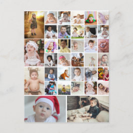 Designa din egen 35-foto collageaffisch vykort