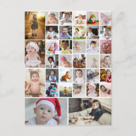 Designa din egen 35-foto collageaffisch vykort