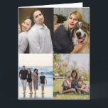 Designa din egen 4 familjefoto collage  kort<br><div class="desc">Designa din egen 4 familjefoto collage-kort</div>