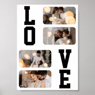 Designa din egen 4-foto collage poster