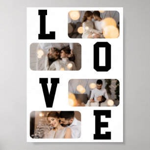 Designa din egen 4-foto collage poster
