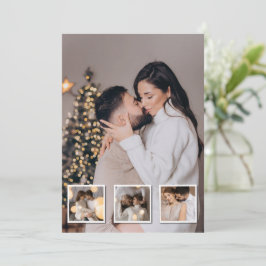 Designa Din Egen 4 Fotosammanställning Julkort