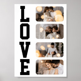 Designa Din Egen 4 Fotosammanställning Poster