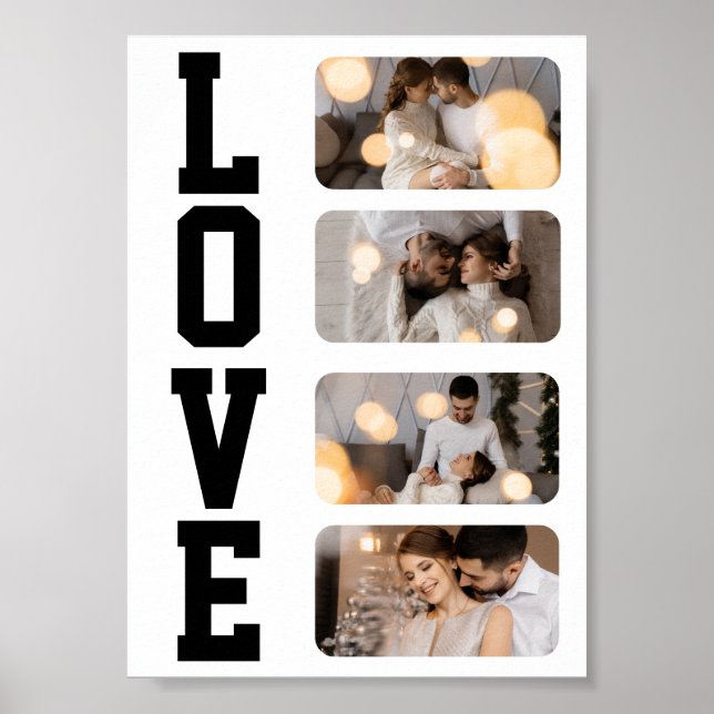 Designa Din Egen 4 Fotosammanställning Poster (Framsidan)