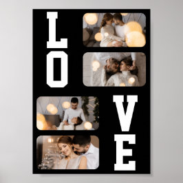 Designa Din Egen 4 Fotosammanställning Poster