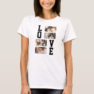 Designa Din Egen 4 Fotosammanställning T Shirt